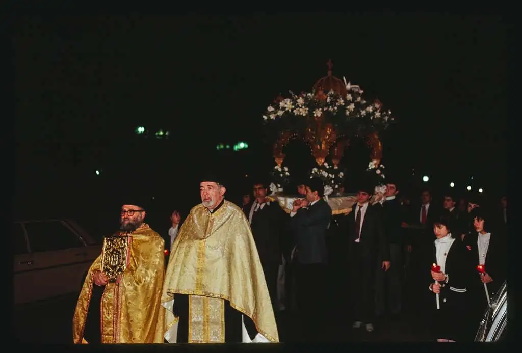 Eastern Orthodox Good Friday Procession