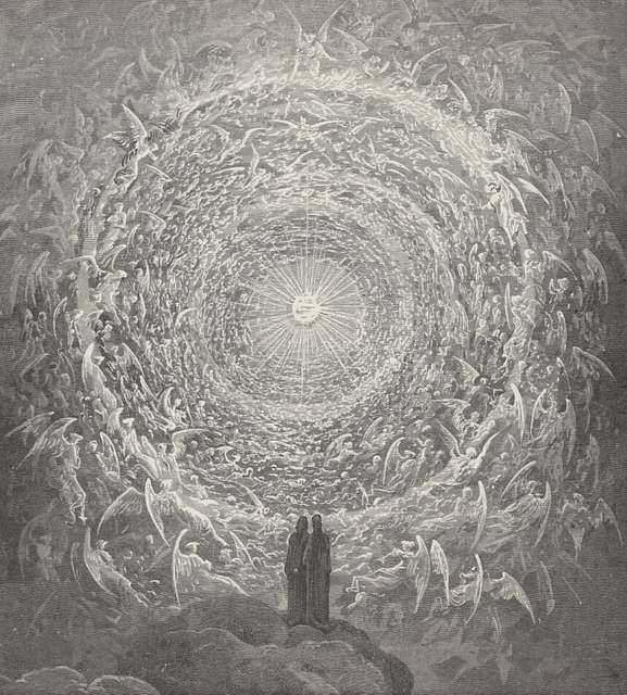 The end of Dante's Paradiso, illustrated by Gustave Dore